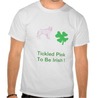 Newfoundland Dog St. Patrick's Day T Shirt