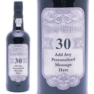 special reserve port with 30th label by giftsonline4u