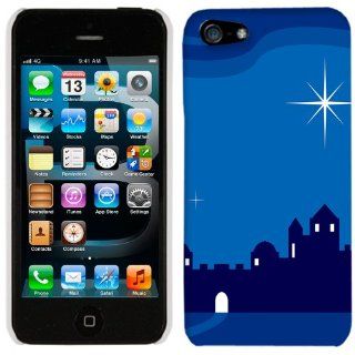 Apple iPhone 5 & 5S Stary Night Pattern Phone Case Cover Cell Phones & Accessories