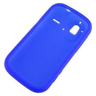 Silicone Skin Cover for HTC Amaze 4G, Blue Cell Phones & Accessories