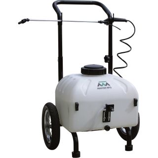 Master Gardener Rechargeable Cart Sprayer — 12 Volt, 9 Gallon Capacity, Item# PCD-E3-009B-MM  Portable Sprayers