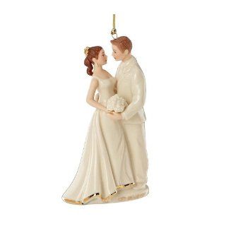 Lenox 2012 Always and Forever Bride and Groom Ornament   Decorative Hanging Ornaments