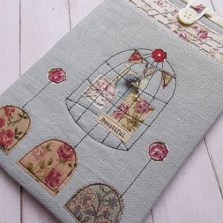 whimsical birdcage kindle/ipad mini case by pants and paper