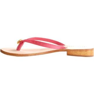 Women's Casual Barn CBS0019 Pink Rose Leather Casual Barn Sandals