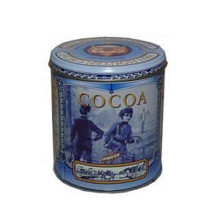 van houten drinking chocolate cocoa tin by bijou gifts