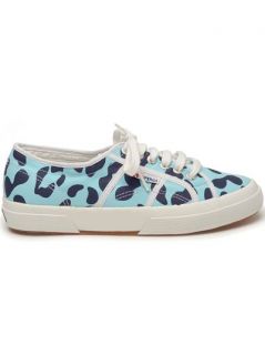 House Of Holland Superga 2750 Leopard Spot Trainers