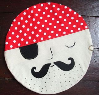 pirate lavender cushion by sewgirl