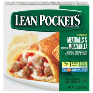 Lean Pockets Meatballs & Mozzarella Sandwiches 2