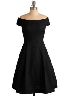 Emily and Fin Kettle Corn Dress in Midnight  Mod Retro Vintage Dresses