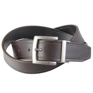 Timberland Men's Cut Edge Topstitched Reversible Belt Timberland Men's Belts