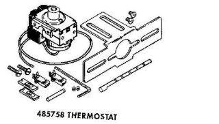 Whirlpool Part Number 485758 THERMOSTAT   Appliance Replacement Parts
