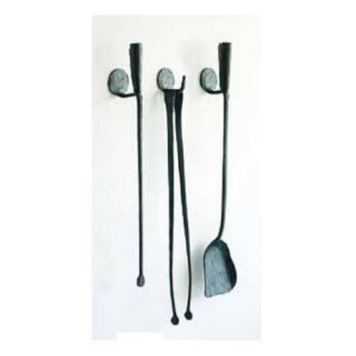 Ferro and Fuoco 3 Piece Iron Fireplace Tools