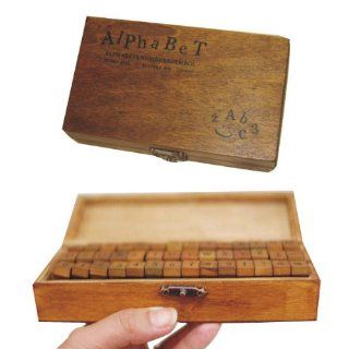 70pc/set Multi purpose Number Writing Alphabet Letter Wood Writing Rubber Stamp  Other Products  