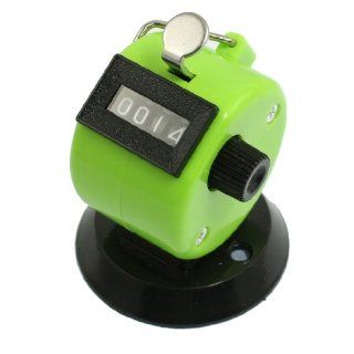 Golf Pitch Count 4 Digit Number Clicker Portable Tally Counter Apple Green  Track And Field Lap Counters  Sports & Outdoors