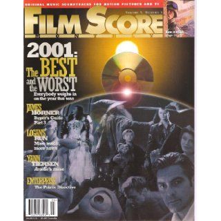 Film Score Monthly (Includes articles on Jerry Goldsmith's score for "Logan's Run", Hans Zimmer's work on "Black Hawk Down", and Part 3 of the James Horner Buyer's Guide, Volume 7, Number 1, January 2002) Jeff Bond, Pau