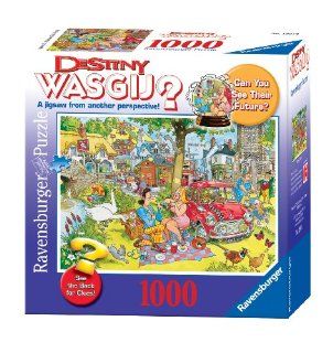 Wasgij Destiny Picnic Time   1000 Pieces Puzzle Toys & Games