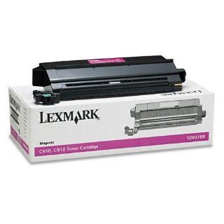 Lexmark C910, C912, X912 Magenta Toner Cartridge(14,000 Yield), Part Number 12N0769