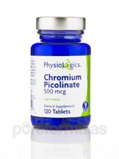 PhysioLogics   Chromium Picolinate 500mcg 120t Health & Personal Care