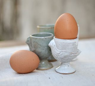 hand moulded chick egg cup by nom living