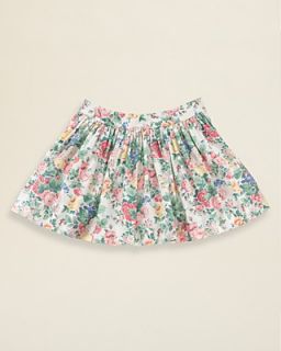 Ralph Lauren Childrenswear Girls' Poplin Floral Skirt   Sizes 7 16's
