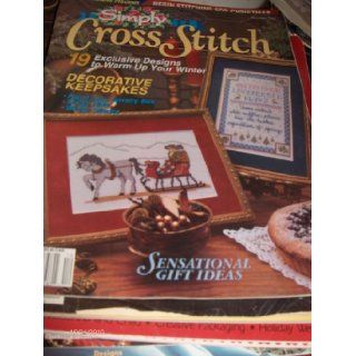 Simply Cross Stitch Number 2 December 1991 Jerry Gentry Books