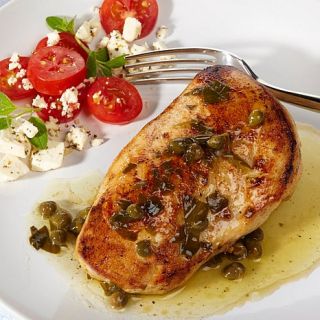 Lisa Caponigri's 8 Count Chicken Breast with Piccata Sauce