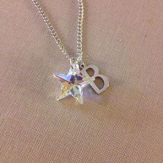 'wish upon a star' silver necklace by bunny loves evie