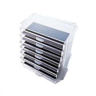 7 Drawer Clear Acrylic Jewelry Case