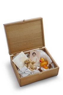 christening memory box by elizabeth young designs