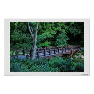 Bank Rock Bridge, Central Park, New York City Print