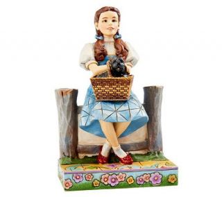 Jim Shore Wizard of Oz Dorothy and Toto Figurine —