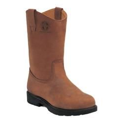Men's Georgia Boot G45 11in Waterproof Copper Real McCoy Leather Georgia Boot Boots