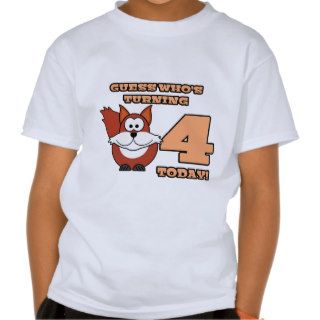 Woodland Babies Fox Birthday Shirts