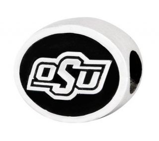 Sterling Silver Oklahoma State University Bead —