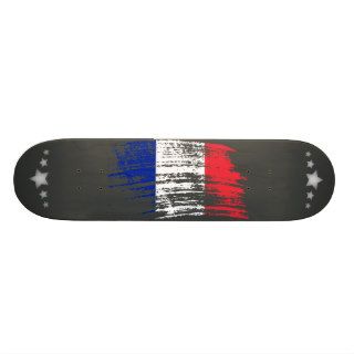 Cool French flag design Skate Boards