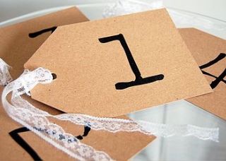 table number or name tag by door 77