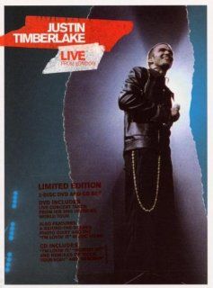 Justin Timberlake   Live From London [2 DVDs] Justin Timberlake DVD & Blu ray