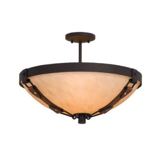 Kalco Rodeo Drive 3 Light Semi Flush Mount