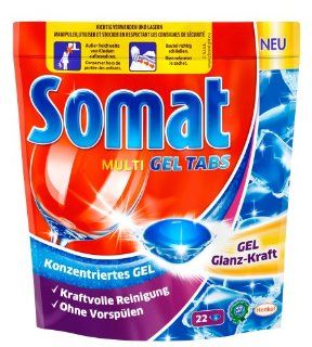 Somat Multi Gel M 22 Tabs, 1er Pack (1 x 440 g) Drogerie & Körperpflege