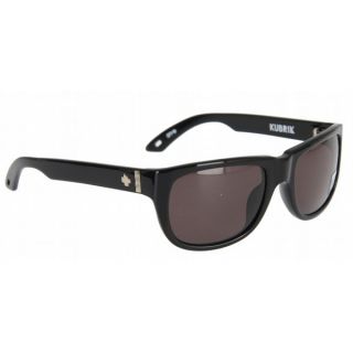 Spy Kubrik Sunglasses Black Grey Lens