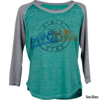 Salt Life Womens Rewind Long Sleeve Baseball T Shirt 766818