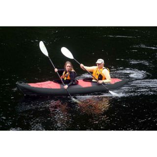 Innova Kayak Swing   Single Inflatable Kayak in Red Deck / Black Hull