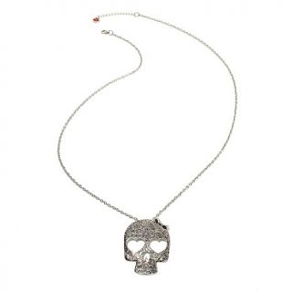 Sigal Style Sugar Skull Pendant with 32" Chain