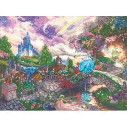 Disney Dreams Collection Cinderella Wishes By Thomas Kinkade MCG Textiles Cross Stitch Kits