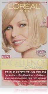L'Oreal Excellence To Go 10 Minute Creme Colorant, Light Natural Blonde (Haarfarbe) Drogerie & Körperpflege