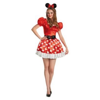 Womens Minnie Mouse Classic Plus Adult Costume