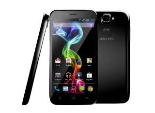 Archos 50 Platinum Smartphone (12,7 cm (5 Zoll) Touchscreen, 8 Megapixel Kamera, 1GB RAM, 4GB Speicher, Android 4.1) schwarz Archos Elektronik
