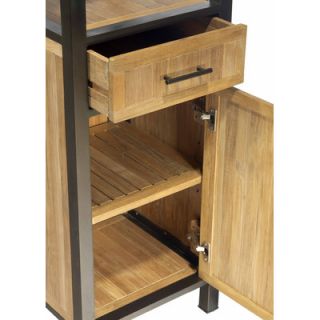 Selamat Bronzewood Tall Etagere