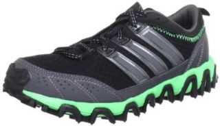 adidas Performance KX TR xJ Q20977, Unisex Kinder Traillaufschuhe, Schwarz (Black 1 / Neo Iron Met. F11 / Green Zest S13), EU 38 (UK 5) Schuhe & Handtaschen