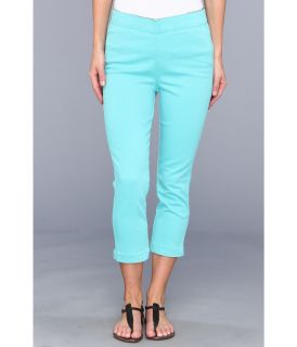Miraclebody Jeans Louise Pull On Cropped Jegging Turquoise